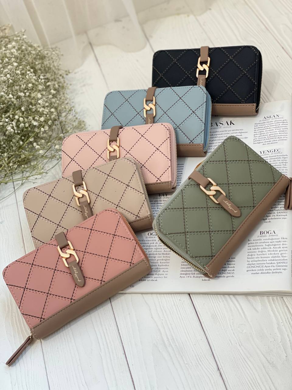 کیف پول زنانه ماهینو | کیف پول سایز کوچک