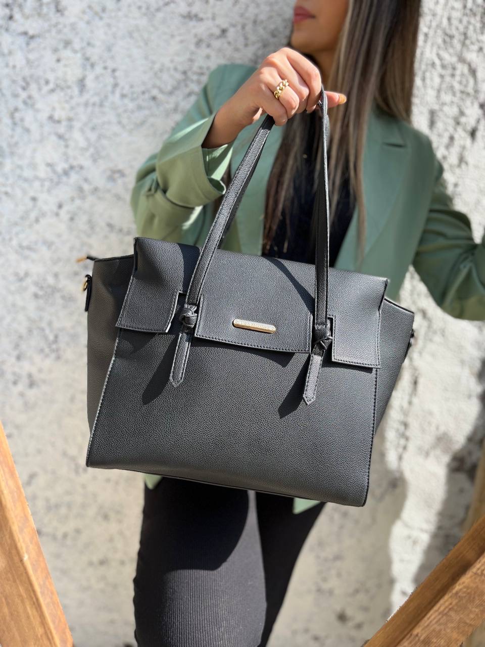 کیف دانشجویی اداری لاکی | کیف زنانه سایز بزرگ