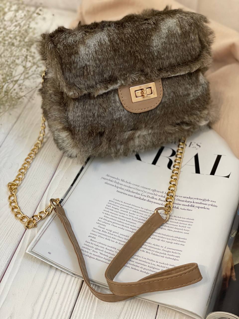 کیف دوشی دستی موپا | کیف زنانه سایز متوسط