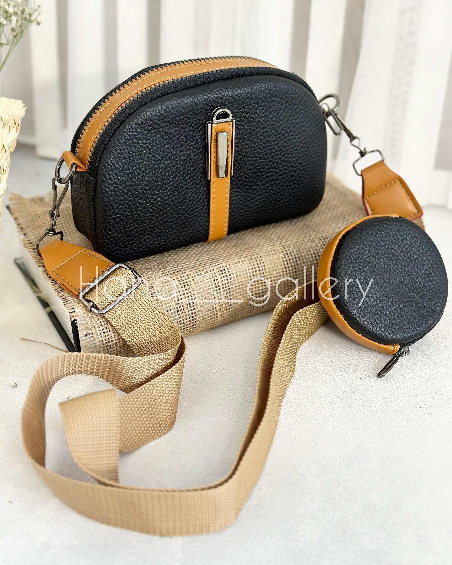 کیف پاسپورتی دوشی مشکی