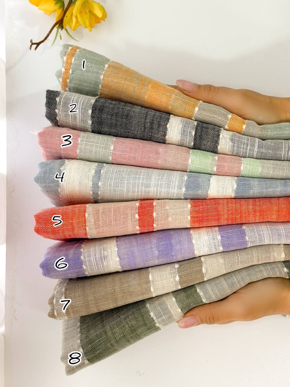 شال لنین سه رنگ