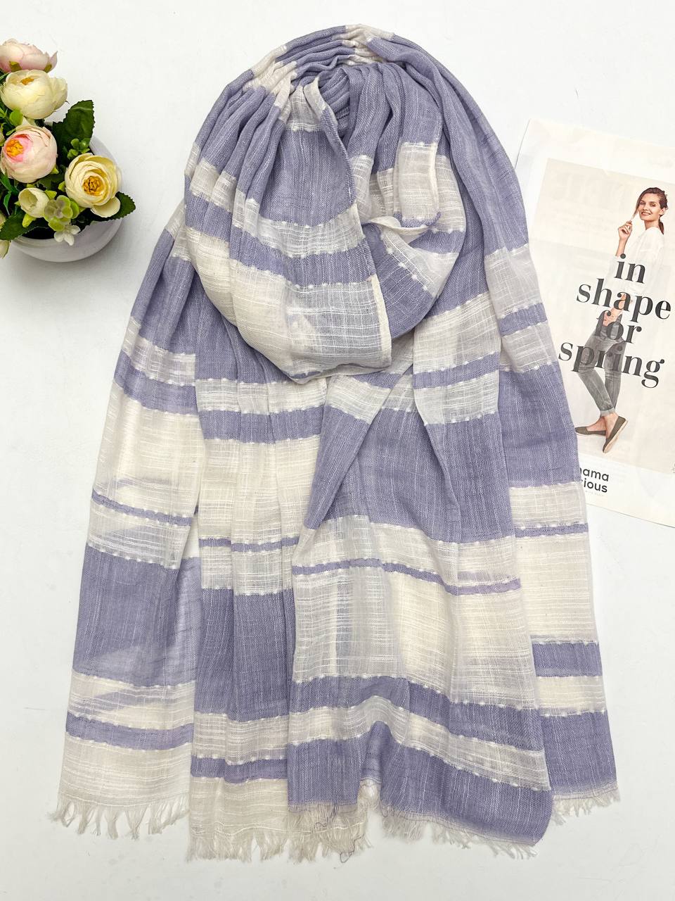 شال لنین سه رنگ