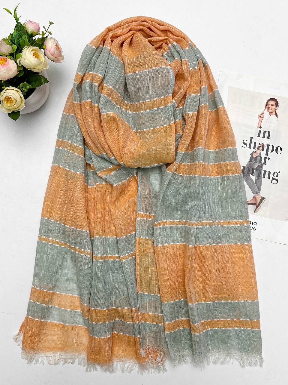 شال لنین سه رنگ