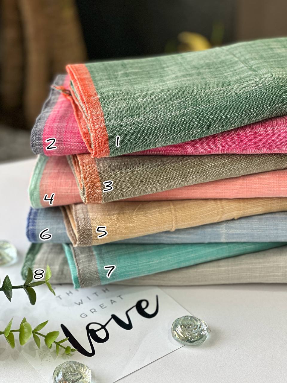 شال نخی لینن تابستانی شال نخی لینن تابستانی