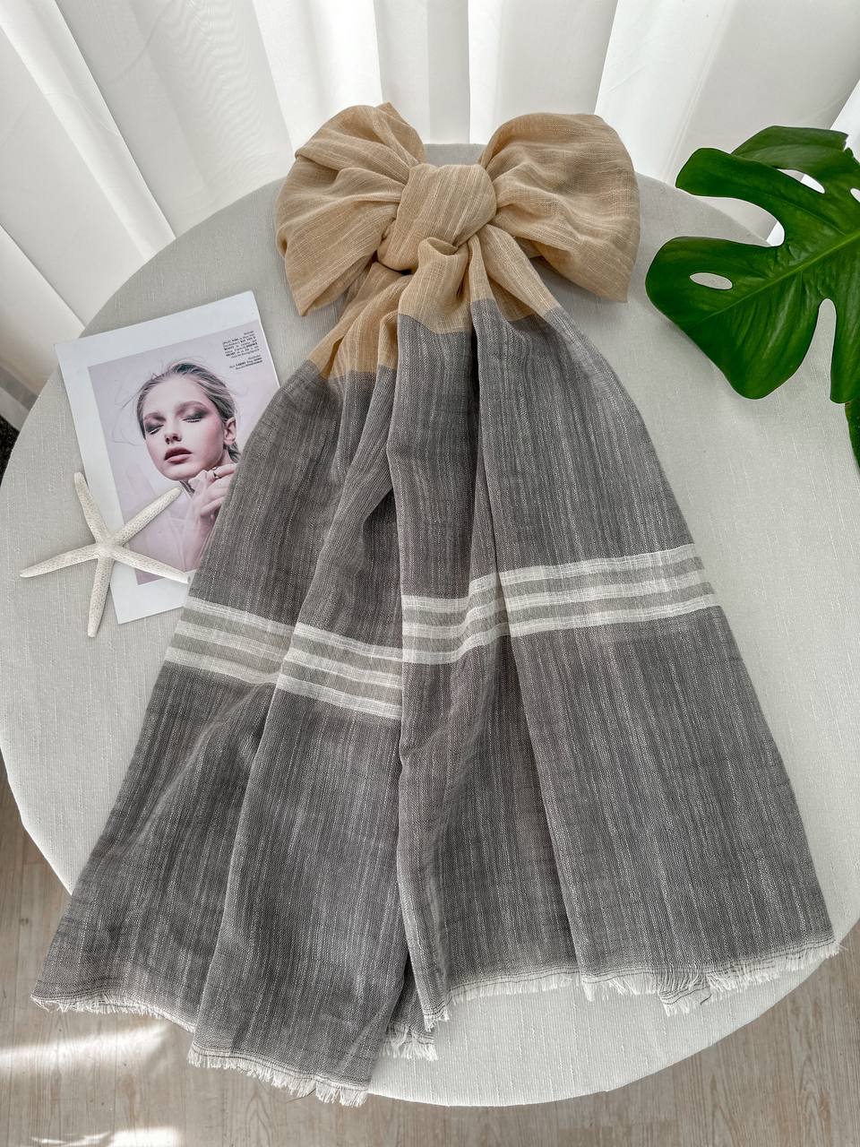 شال نخی کرم