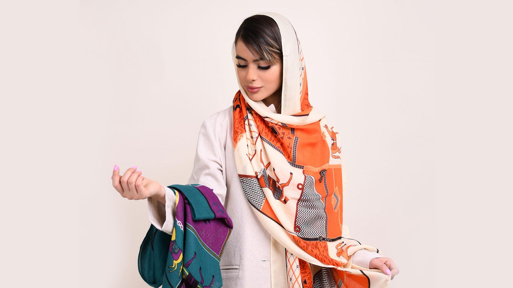 بهترین مدل شال و روسری