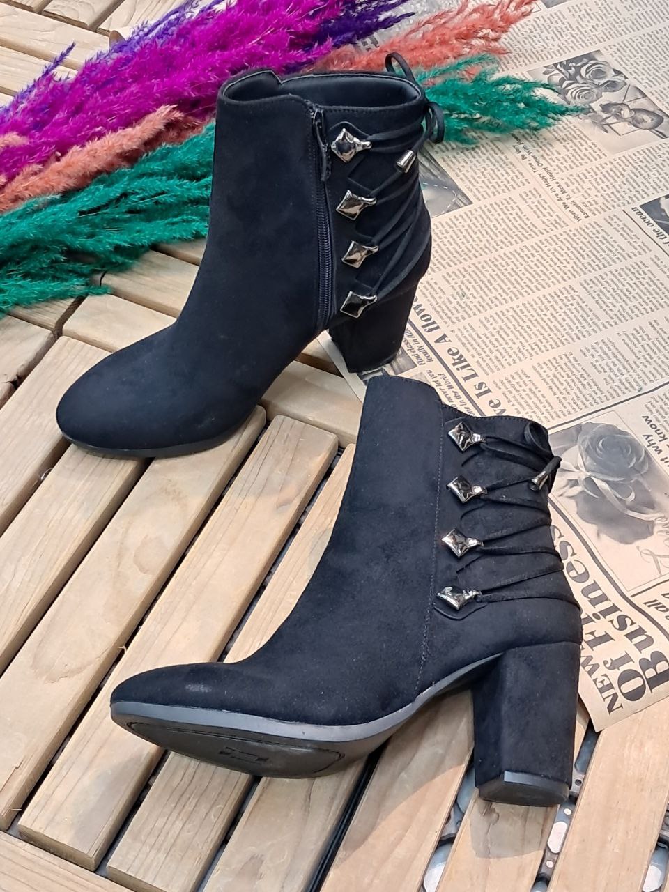 مدل کفش نیم بوت دخترانه شیک