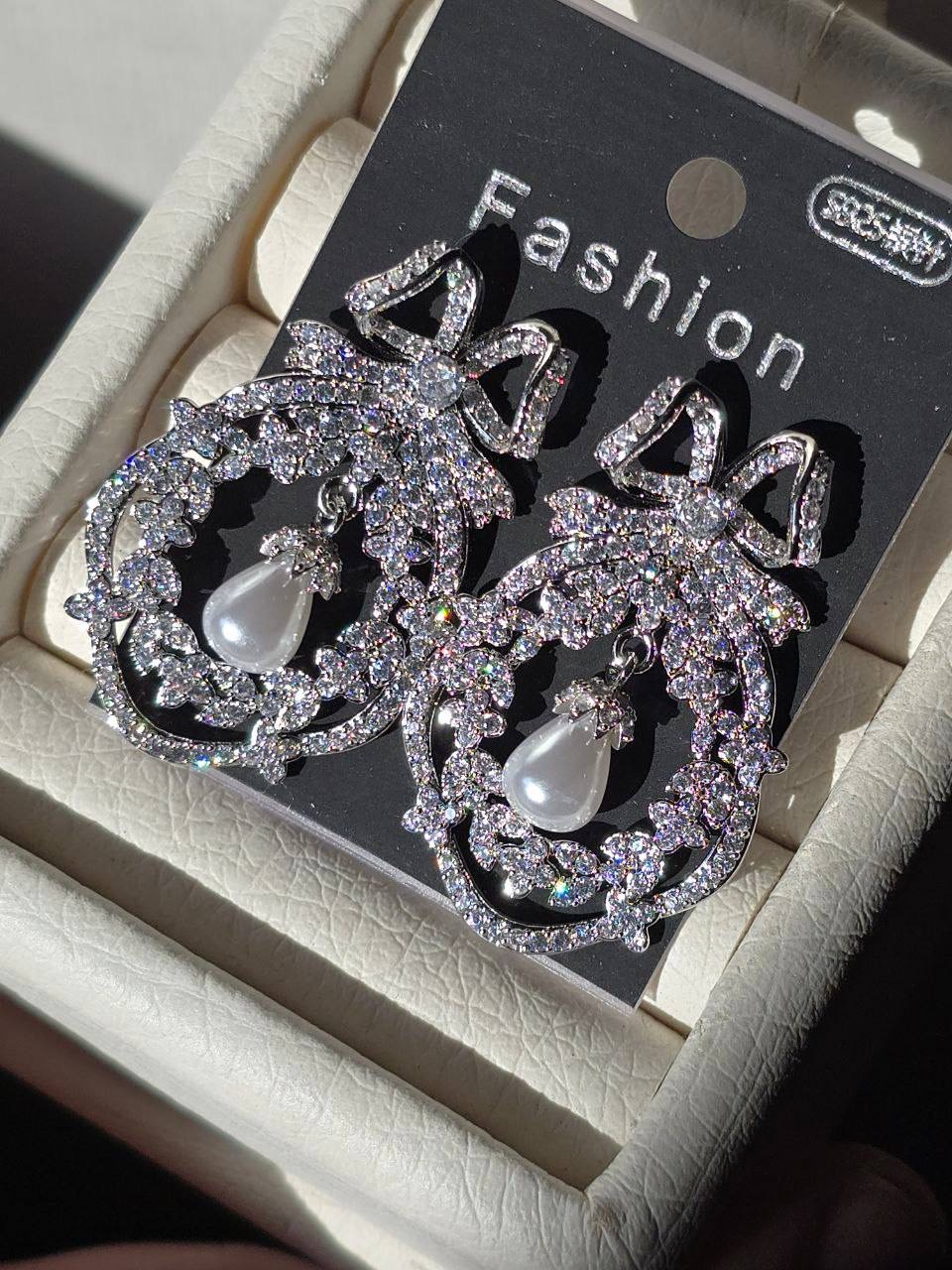 گوشواره جواهری وارداتی سارگل