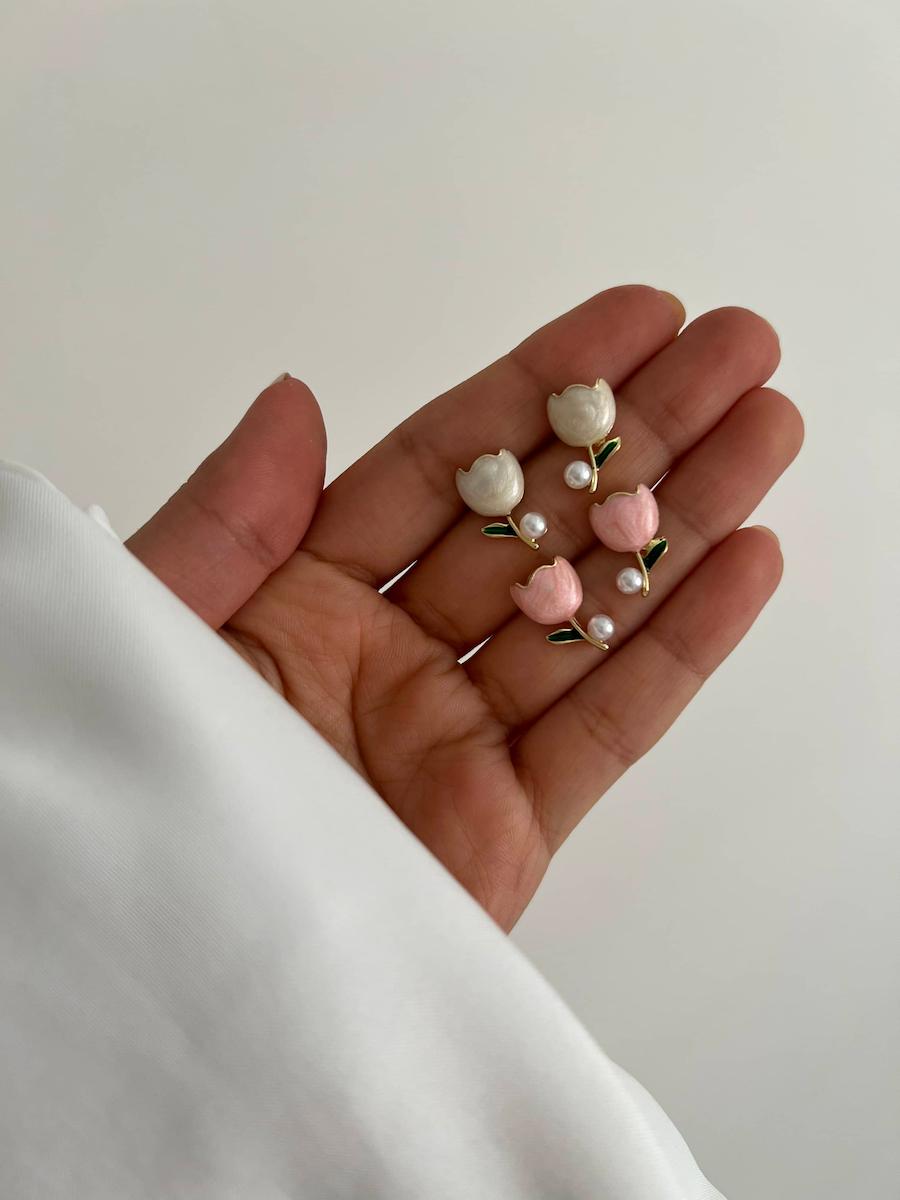 گوشواره لاله و مروارید