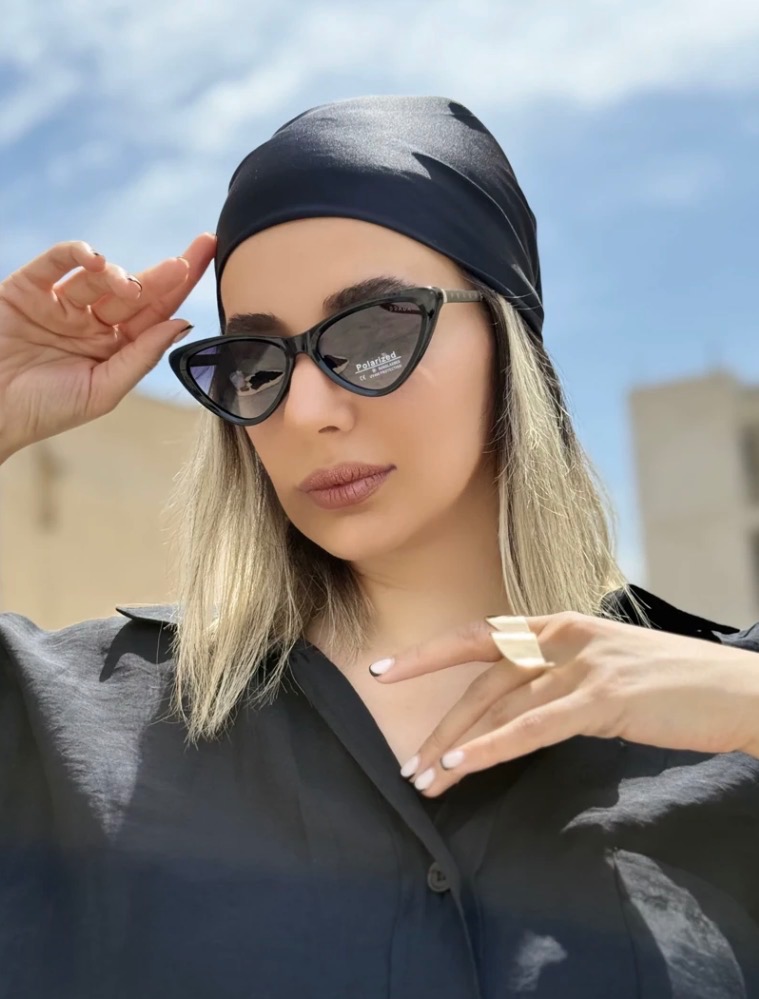 عینک دودی گربه ای پرادا