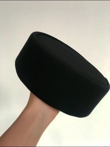 کلاه پیلباکس مشکی